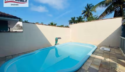 Sobrado com 3 dormitórios à venda, 159 m² por R$ 650.000 - Balneário Praia do Pernambuco - Guarujá/SP