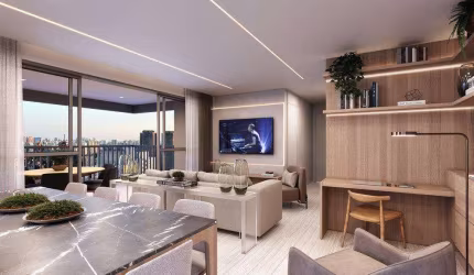 Cobertura Penthouse para Venda - 162m², 3 dormitórios, sendo 3 suites, 3 vagas - Vila Clementino