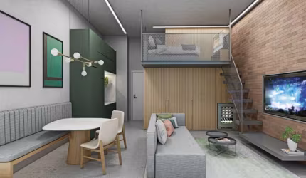 Apartamento para Venda - 69m², 2 dormitórios, sendo 2 suítes e 1 vaga - Brooklin
