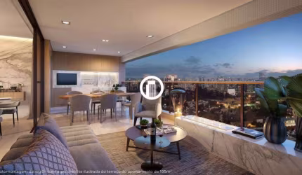 Apartamento para Venda - 195m², 4 dormitórios, sendo 2 suites, 3 vagas - Jardim Leonor