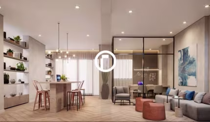 Apartamento para Venda - 31m², 1 dormitório, 1 vaga - Santo Amaro