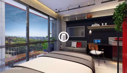 Apartamento para Venda - 24m², 1 dormitório, Moema