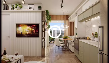 Apartamento para Venda - 41m², 2 dormitórios, 1 vaga - Lapa