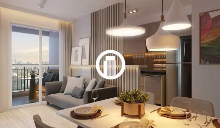 Apartamento para Venda - 56m², 2 dormitórios, sendo 1 suites, 1 vaga - Morumbi