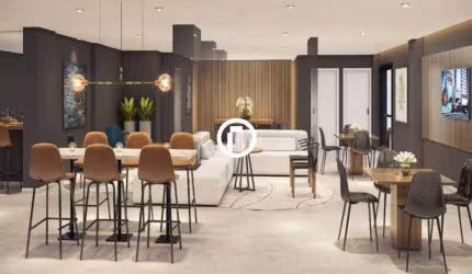 Apartamento para Venda - 37m², 2 dormitórios, 1 vaga - Jabaquara