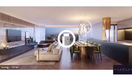 Apartamento para Venda - 121m², 3 dormitórios, sendo 3 suites, 2 vagas - Ipiranga