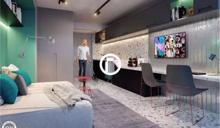 Apartamento para Venda - 25m², 1 dormitório - Paraiso