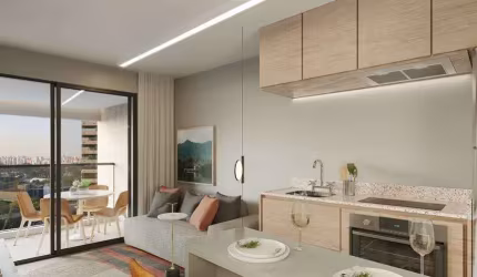 Apartamento para Venda - 41m², 1 dormitório, sendo 1 suites, 1 vaga - Moema