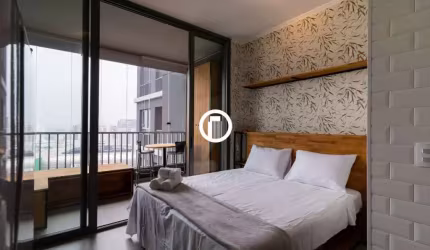 Apartamento para aluguel/locação 23m², 1 dormitório - Perdizes