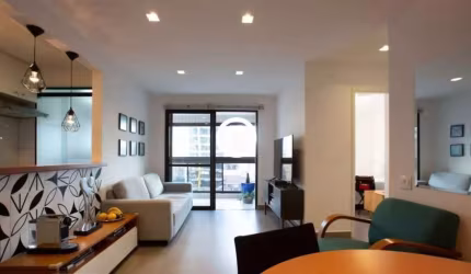 Apartamento para locação/aluguel 60m², 2 dormitórios, 2 vagas - Vila Nova Conceição