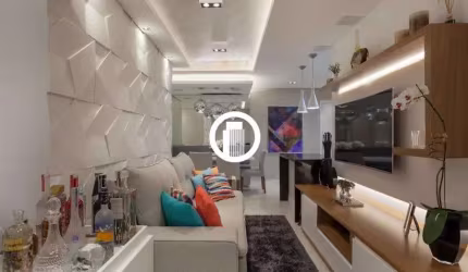 Apartamento para venda 74m², 2 dormitórios, sendo 1 suíte, 2 vagas - Aclimação