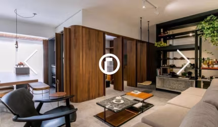 Apartamento para venda, 62m², 2 dormitórios, sendo 1 suíte, 2 vagas - Jardins América
