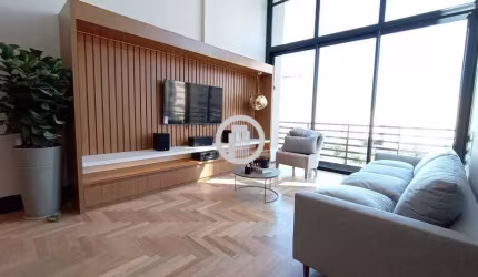 Apartamento Duplex MOBILIADO, 110m², 1 dormitório, sendo 1 suíte, 2 vagas - Cerqueira César