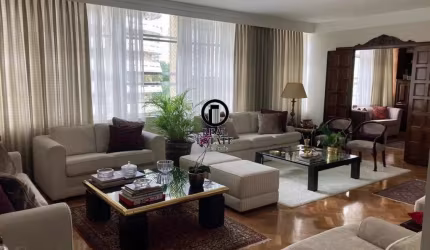Apartamento para locação 275m², 4 dormitórios, 2 suítes, 4 vagas - Higienópolis