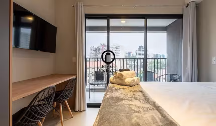 Apartamento para locação, 22m² - Vila Mariana