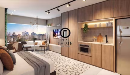 Apartamento Studio para venda 27m², 1 dormitório, 1 vaga - Campo Belo