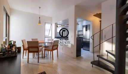 Cobertura Duplex para Venda - 81m², 1 dormitório, sendo 1 suites, 1 vaga - Moema