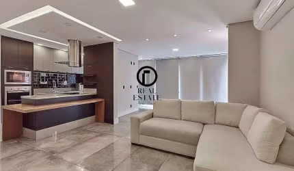 Apartamento para aluguel/ locação 81m², 1 dormitório sendo 1 suíte e 2 vagas - Vila Olimpia
