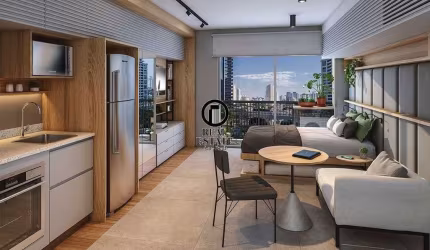 Apartamento para Venda - 30m², 1 dormitórios - Brooklin