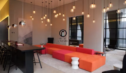 Apartamento para Venda - 29m², 1 dormitório e 1 vaga - Brooklin Paulista