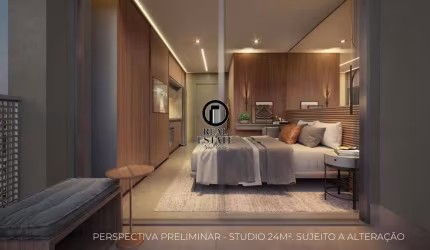 Apartamento para Venda - 25m², 1 dormitórios - Vila Nova Conceição