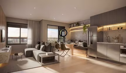 Apartamento para venda 60m², 2 dormitório e 1 vaga - Brooklin