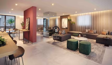 Apartamento para Venda - 47m², 2 dormitórios e 1 vaga - Santo Amaro