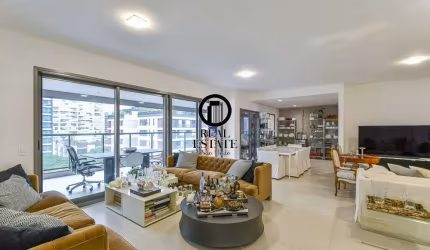 Apartamento para Venda - 186m², 3 dormitórios, sendo 3 suites, 3 vagas - Campo Belo