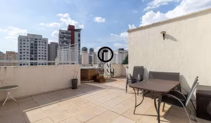 Cobertura Duplex para Venda - 114m², 2 dormitórios, sendo 1 suites, 2 vagas - Santo Amaro