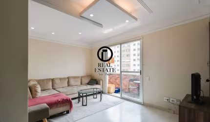Apartamento para Venda - 76m², 3 dormitórios, sendo 1 suites, 2 vagas - Vila Gumercindo