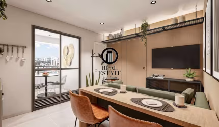 Apartamento para Venda - 36.7m², 2 dormitórios, 1 vaga - Vila Mascote