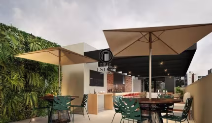 Apartamento para Venda - 39m², 1 dormitório - Brooklin Paulista