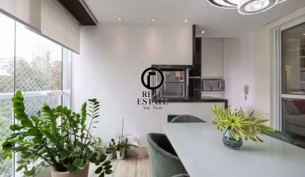 Apartamento para Venda - 77m², 2 dormitórios, sendo 2 suites, 2 vagas - Jardim Fonte do Morumbi