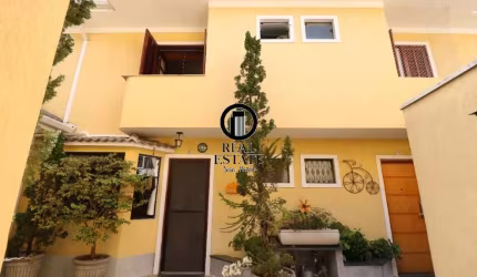 Casa em Condomínio para Venda - 131m², 3 dormitórios, sendo 1 suites, 2 vagas - Vila Anglo Brasileira