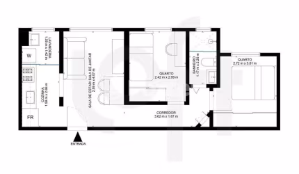 Apartamento com 3 quartos à venda na Rua Ana Soares Barcelos, 355, Vila Venditti, Guarulhos, 54 m2 por R$ 365.000