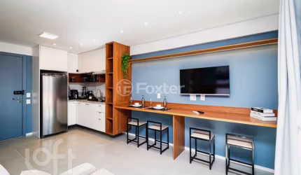 Apartamento com 1 quarto à venda na Rua Alves Guimarães, 1458, Pinheiros, São Paulo, 32 m2 por R$ 475.000