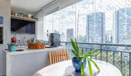 Apartamento com 1 quarto à venda na Rua Doutor Luiz Migliano, 1870, Jardim Caboré, São Paulo, 130 m2 por R$ 1.250.000