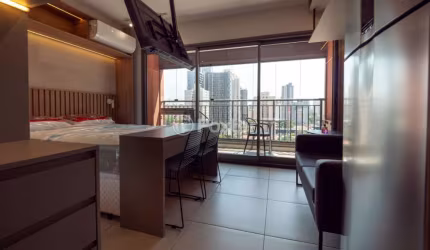 Kitnet / Stúdio à venda na Avenida Santo Amaro, 5762, Santo Amaro, São Paulo, 26 m2 por R$ 480.000