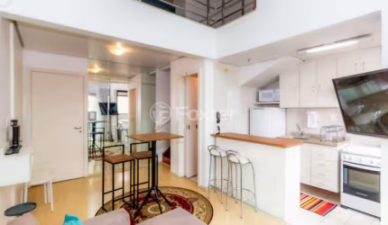 Apartamento com 1 quarto à venda na Avenida Ibijaú, 335, Moema, São Paulo, 44 m2 por R$ 695.000
