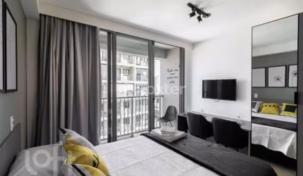 Apartamento com 1 quarto à venda na Avenida dos Imarés, 298, Indianópolis, São Paulo, 22 m2 por R$ 395.000