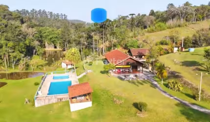 Fazenda com 2 salas à venda na Estrada Francisco Carlos de Castro Neves, 1500, Triângulo Azul, São Lourenço da Serra, 725 m2 por R$ 2.100.000