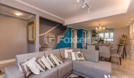 Casa em condomínio fechado com 4 quartos à venda na Rua Antonio Delapieve, 116, Mário Quintana, Porto Alegre, 250 m2 por R$ 750.000