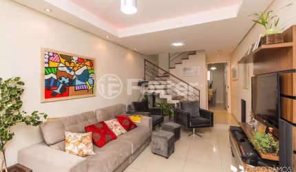 Casa em condomínio fechado com 3 quartos à venda na Avenida Arnaldo Bohrer, 184, Teresópolis, Porto Alegre, 118 m2 por R$ 599.000