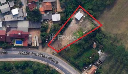 Terreno comercial à venda na Estrada das Três Meninas, 140, Vila Nova, Porto Alegre, 1408 m2 por R$ 600.000