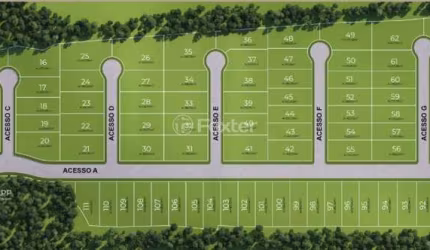 Terreno em condomínio fechado à venda na Rua Selso Fidélis Jardim, 177, Olaria, Canoas, 255 m2 por R$ 351.900