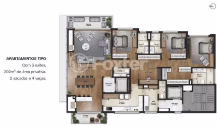 Apartamento com 3 quartos à venda na Rua Marquês do Herval, 475, Moinhos de Vento, Porto Alegre, 202 m2 por R$ 4.655.000