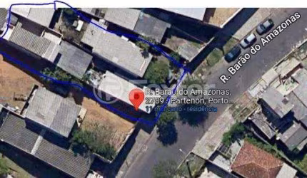 Terreno à venda na Rua Barão do Amazonas, 2789/2777, Partenon, Porto Alegre, 841 m2 por R$ 500.000