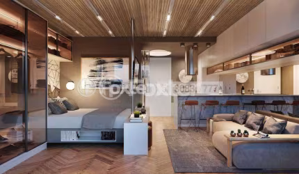 Apartamento com 1 quarto à venda na Avenida João Pessoa, 731, Centro Histórico, Porto Alegre, 25 m2 por R$ 420.000