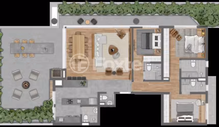Apartamento com 3 quartos à venda na Rua Faria Santos, 220, Petrópolis, Porto Alegre, 200 m2 por R$ 2.524.879