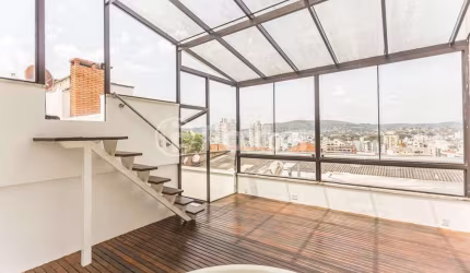 Cobertura com 1 quarto à venda na Rua Barão do Amazonas, 477, Petrópolis, Porto Alegre, 103 m2 por R$ 450.000
